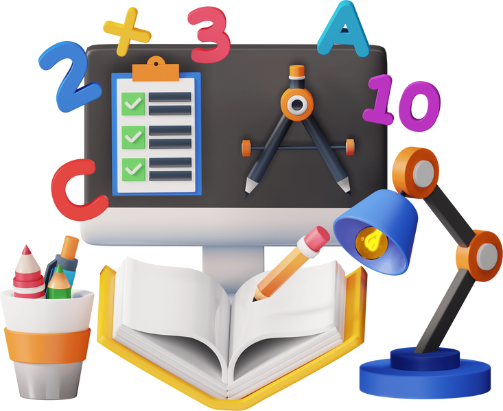 Desktop Mathematic Education Dream 3D Icon